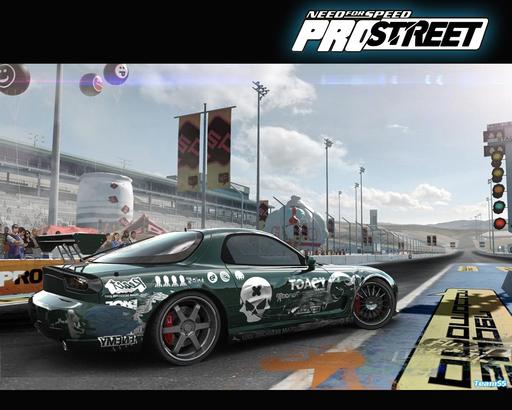 Need for Speed: ProStreet - Обои из Need for Speed ProStreet(в высоком расширении)