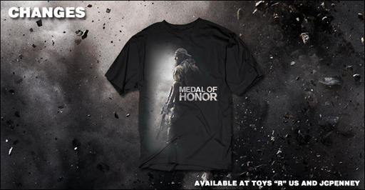 Medal of Honor (2010) - Step up to Tier 1 with this awesome merchandise. 